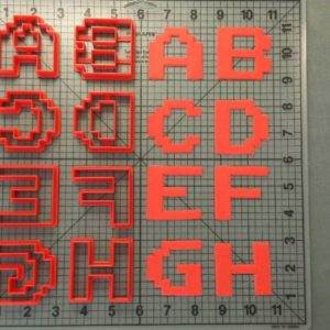 8 Bit Font Uppercase Cookie Cutters (1)