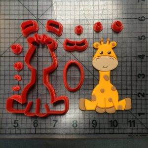 Baby Giraffe 266-B899 Cookie Cutter Set (4 inch)