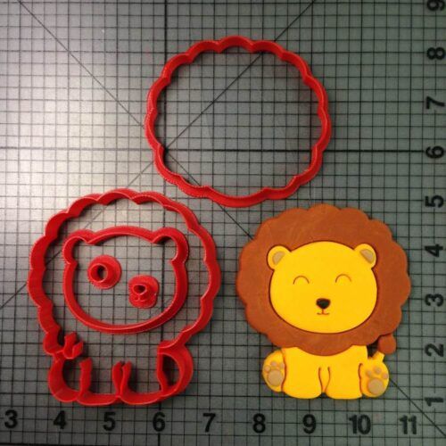 Baby Lion 266-B900 Cookie Cutter Set (4 inch)