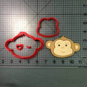 Baby Monkey Face Cookie Cutter Set