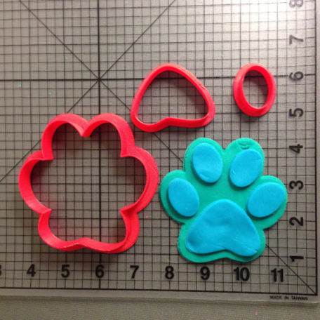 Blue's Clues Paw Cookie Cutter Set