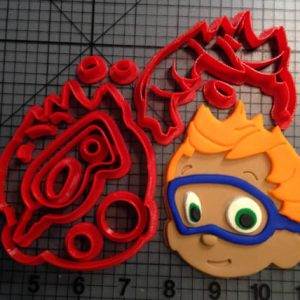 Bubble Guppies Nonny Cookie Cutter Set (Cartoon Character 183)