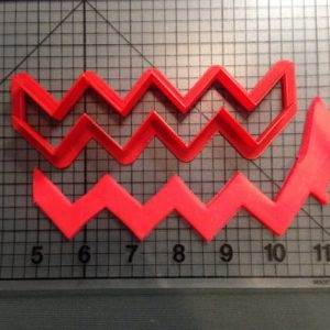 Chevron Pattern Cookie Cutter