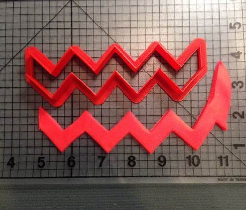 Chevron Pattern Cookie Cutter