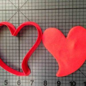 Curved Heart Cookie Cutter