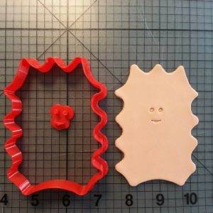 Doctor Who- Cassandra Cookie Cutter and Stamp