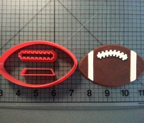 Football 266-B913 Cookie Cutter Set