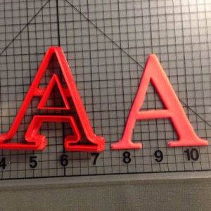 Greek Letter Alpha Cookie Cutter