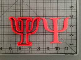 Greek Letter Psi Cookie Cutter