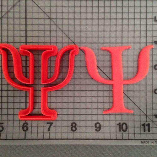 Greek Letter Psi Cookie Cutter