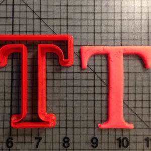 Greek Letter Tau Cookie Cutter