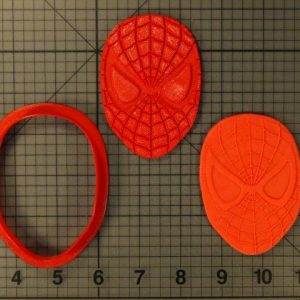 Spiderman Face Cookie Cutter and Stamp