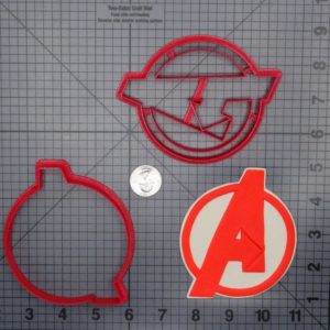 Avengers Logo 266-B897 Cookie Cutter Set