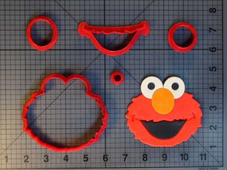 Sesame Street - Elmo 266-B039 Cookie Cutter Set