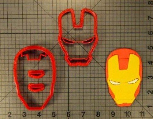 Iron Man 266-B418 Cookie Cutter Set