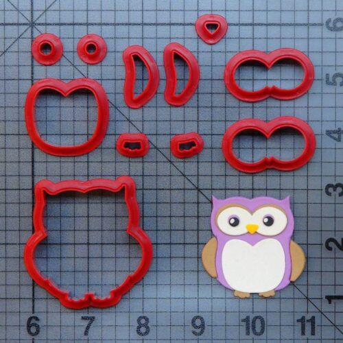 Owl 266-B709 Cookie Cutter Set (ABS - 2 inch)