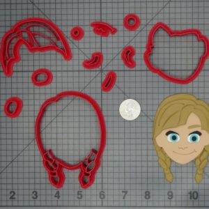 Frozen - Anna Head 266-F832 Cookie Cutter Set