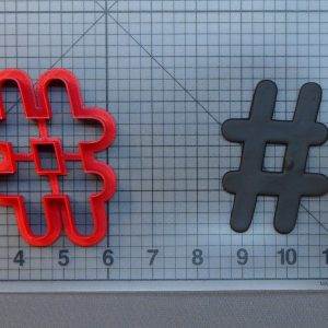 Hashtag 266-A785 Cookie Cutter