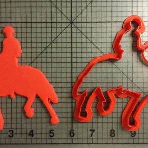 Horse and Rider Cookie Cutter