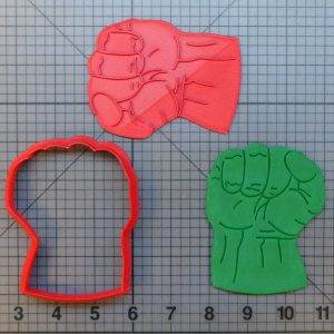 Hulk Fist 266-A029 Cookie Cutter and Stamp (4 inch)