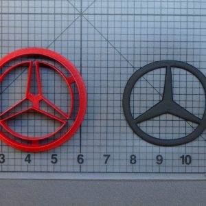 Mercedes Logo 266-A830 Cookie Cutter