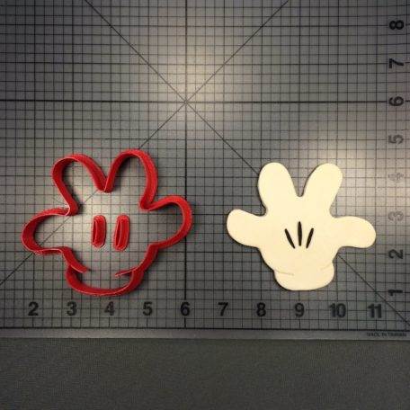 JB_Mickey Mouse Glove Cookie Cutter Set