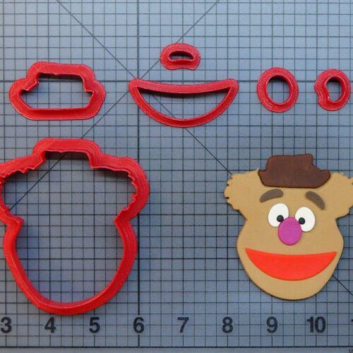 Muppets - Fozzie the Bear Face 266-A163 Cookie Cutter Set