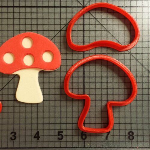Mushroom Cookie Cutter Set