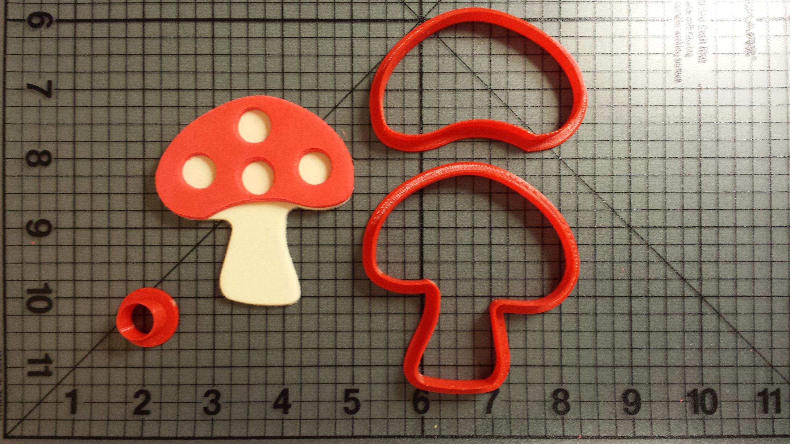 Mushroom Cookie Cutter Set