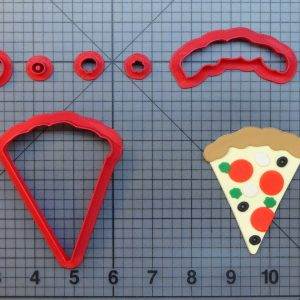 Pizza Slice 266-A841 Cookie Cutter Set