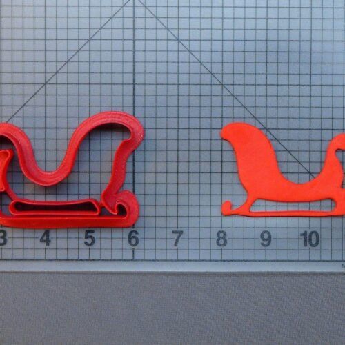 Christmas - Santa Sleigh 266-A821 Cookie Cutter