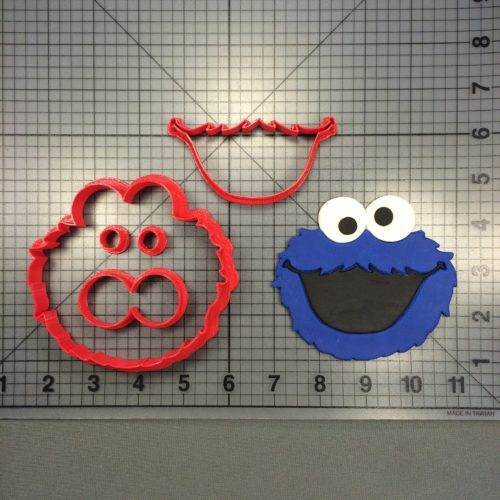 Sesame Street - Cookie Monster 266-236 Cookie Cutter Set
