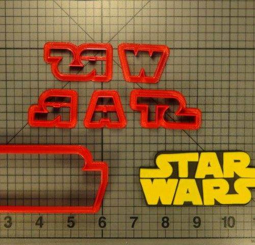 Star Wars Logo 266-B482 Cookie Cutter Set