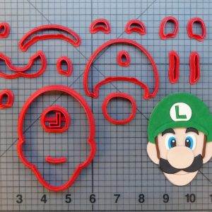 Super Mario Brothers Question mark and Brick Fondant cutter set