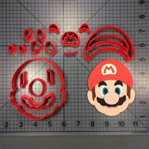 Super Mario - Mario 266-B520 Cookie Cutter Set