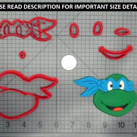 Teenage Mutant Ninja Turtles Happy Face 266-B916 Cookie Cutter SetIMPORTANT