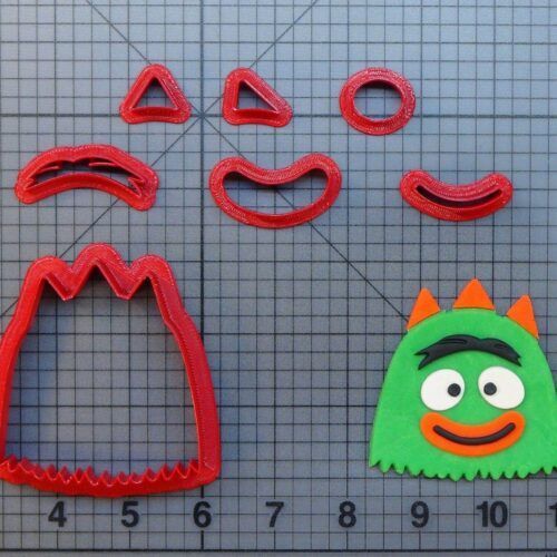 Yo Gabba Gabba - Brobee 266-A825 Cookie Cutter Set