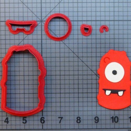 Yo Gabba Gabba - Muno 266-A827 Cookie Cutter Set