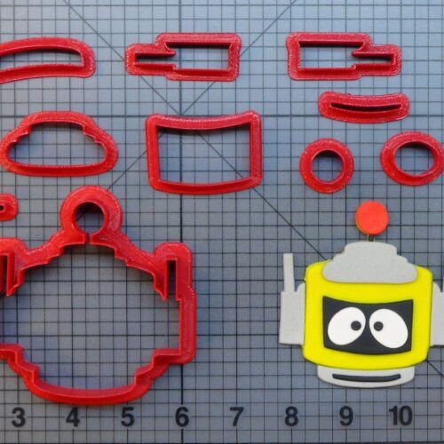 Yo Gabba Gabba - Plex 266-A828 Cookie Cutter Set