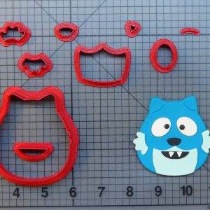 Yo Gabba Gabba - Toodee 266-A829 Cookie Cutter Set