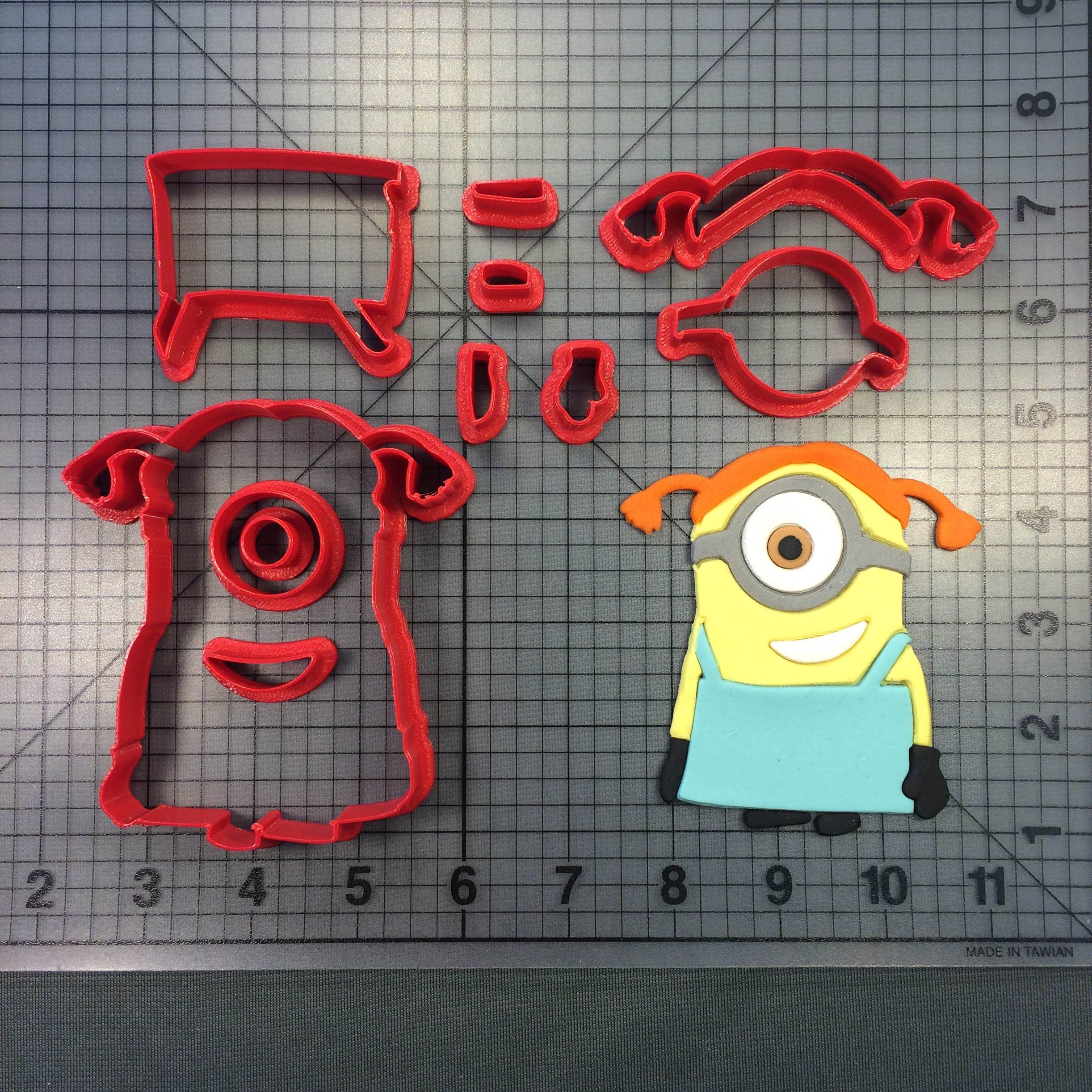 Despicable Me - Minion Girl Cookie Cutter Set JB Cookie Cutters