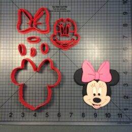 Minnie Mouse 266-B034 Cookie Cutter Set (4 inch)