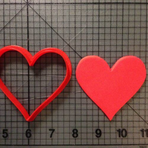 Poker Heart Cookie Cutter