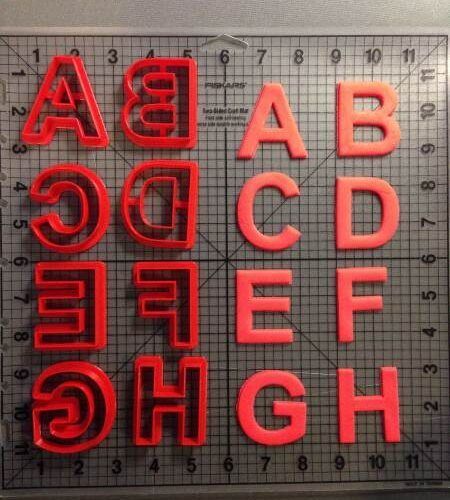 Arial Bold Font Uppercase Cookie Cutters (1)
