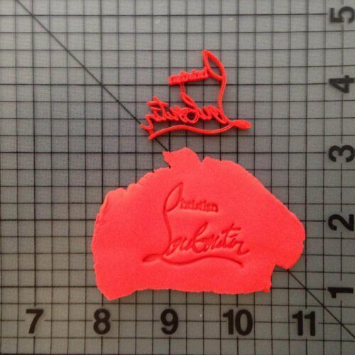 High Fashion CL Signature 266-C462 Stamp 1.6in