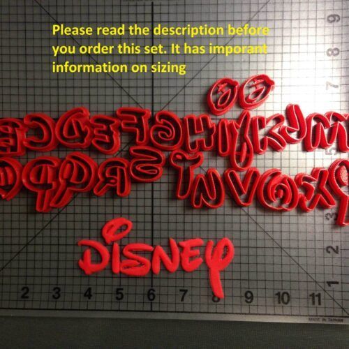 disney alphabet lowercase description