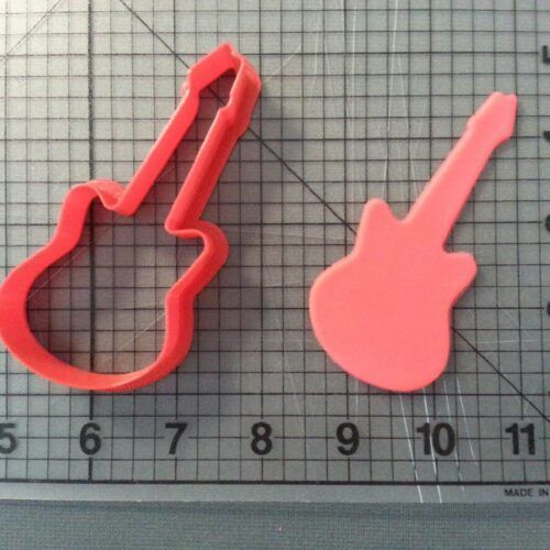 Electric Guitar Cookie Cutter