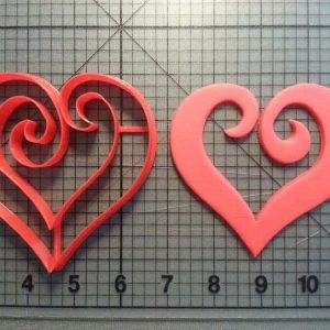 Heart Swirled Cookie Cutter