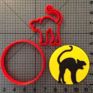 Cat Silhouette Cookie Cutter Set