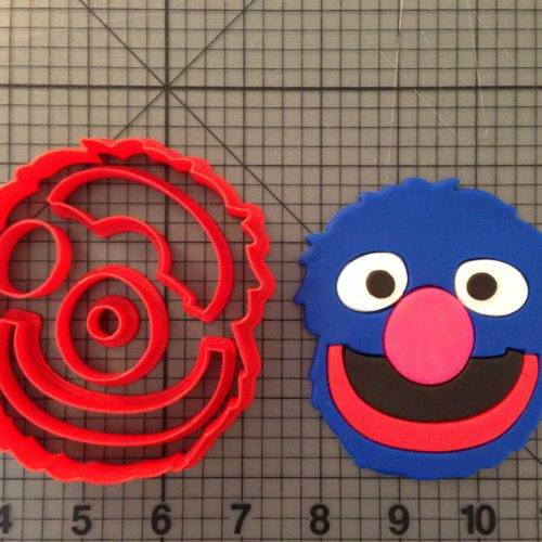 Sesame Street - Grover Cookie Cutter Set